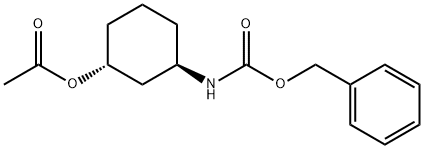 (1R,3R)-3-(((Benzyloxy)carbonyl)amino)cyclohexyl acetate
