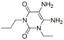 2,4(1H,3H)-Pyrimidinedione, 5,6-diamino-1-ethyl-3-propyl- (9CI)