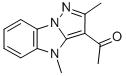 1-(2,4-DIMETHYL-4H-PYRAZOLO[1,5-A]BENZIMIDAZOL-3-YL)ETHANONE