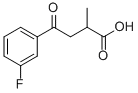 2-METHYL-4-OXO-4-(3'-FLUOROPHENYL)BUTYRIC ACID
