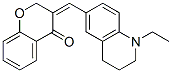 3-[1-ethyl-1,2,3,4-tetrahydro-6-quinolyl)methylene]-2,3-dihydro-4H-1-benzopyran-4-one