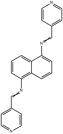 N1,N5-bis(pyridin-4-ylmethylene)naphthalene-1,5-diamine