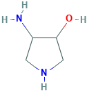 3-Pyrrolidinol,4-amino-(9CI)