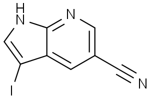 3-IODO-1H-PYRROLO[2,3-B]PYRIDINE-5-CARBONITRILE