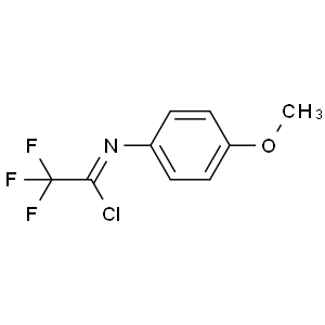 2,2,2-Trifluoro-N-(4-methoxyphenyl)acetimidoyl Chloride