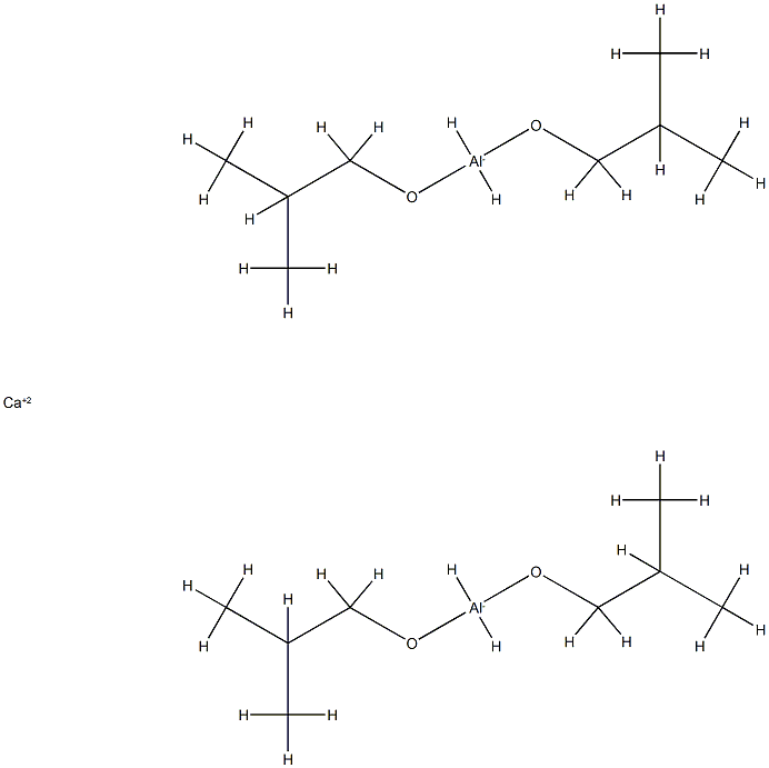 calcium bis[dihydrobis(2-methylpropan-1-olato)aluminate]