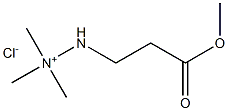 Hydrazinium,2-(3-methoxy-3-oxopropyl)-1,1,1-trimethyl-, chloride (1:1)