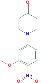 1-(3-Methoxy-4-nitrophenyl)-4-piperidinone