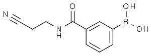 3-(2-氰乙基氨基羰基)苯硼酸