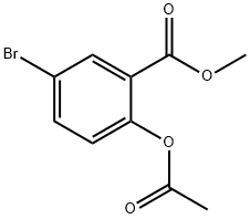 2-acetoxy-5-bromobenzoic acid methyl ester