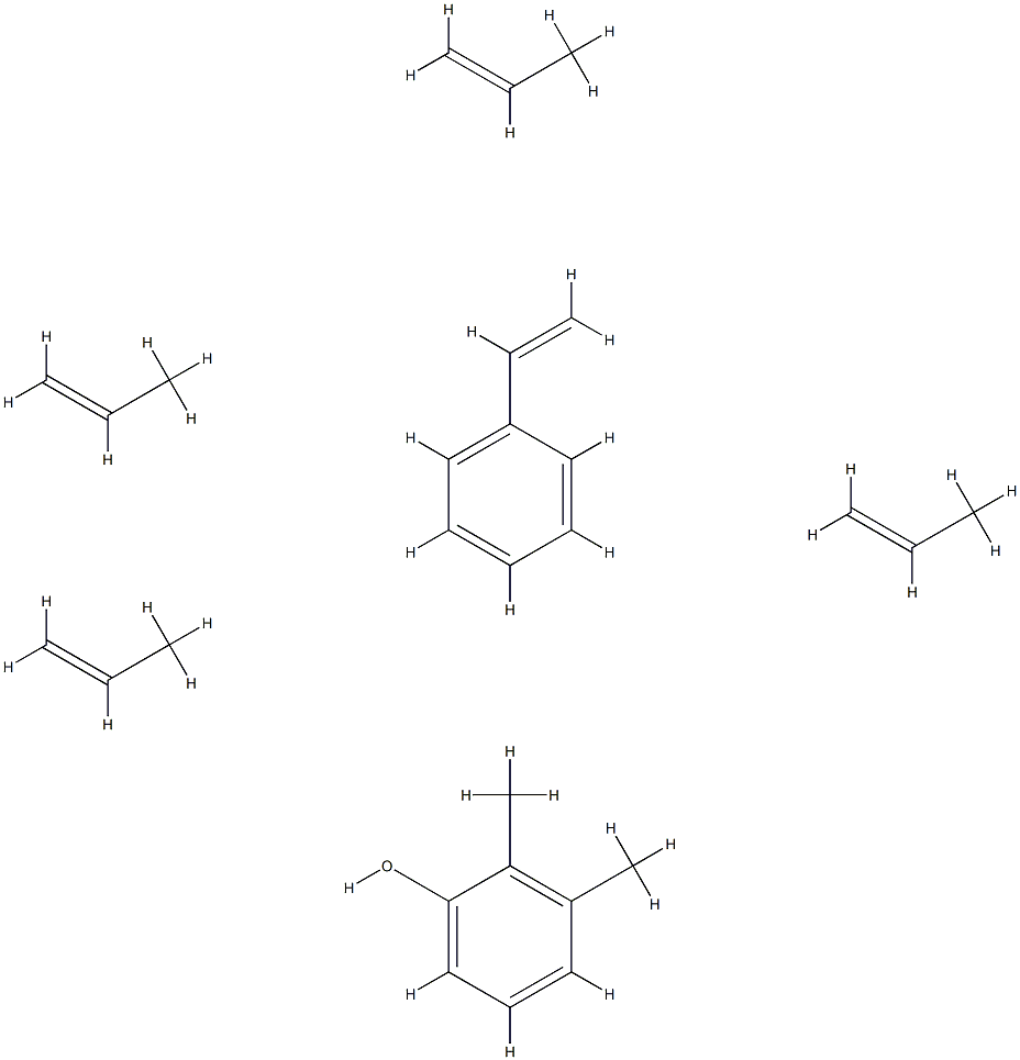 Phenol, dimethyl-, polymer with ethenylbenzene and 1-propene tetramer