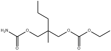 Carbonic acid, 2-[[(aminocarbonyl)oxy]methyl]-2-methylpentyl ethyl ester