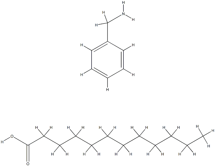 lauric acid, compound with benzylamine (1:1)