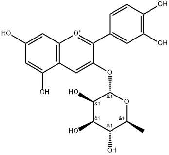 矢车菊素-3-O-鼠李糖苷