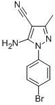 5-Amino-1-(4-bromophenyl)-4-cyano-3-methyl-1H-pyrazole