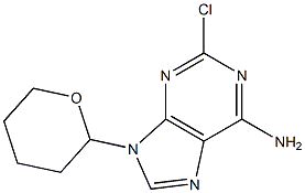 2-Chloro-9-(tetrahydropyran-2-yl)adenine