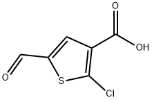 2-chloro-5-formylthiophene-3-carboxylic acid