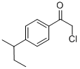 Ethanone, 2-chloro-1-[4-(1-methylpropyl)phenyl]- (9CI)