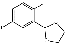 1,3-Dioxolane, 2-(2-fluoro-5-iodophenyl)-