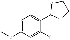 1,3-Dioxolane, 2-(2-fluoro-4-methoxyphenyl)-