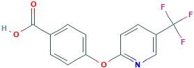 4-(5-(TRIFLUOROMETHYL)-2-PYRIDYLOXY)BENZOIC ACID