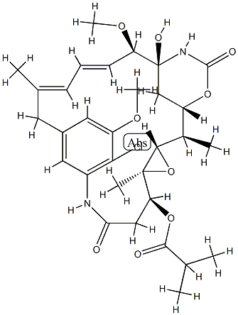 Maytansine, 2-de(acetylmethylamino)-22-demethyl-2-methyl-