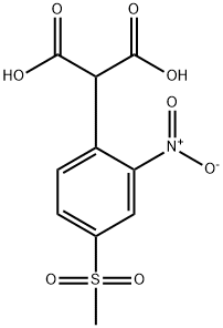 Propanedioic acid, 2-[4-(methylsulfonyl)-2-nitrophenyl]-