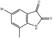 1H-indole-2,3-dione, 5-bromo-7-methyl-