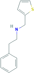 2-phenyl-N-(thiophen-2-ylmethyl)ethanamine