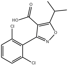 3-(2,6-二氯苯基)-5-(丙-2-基)-1,2-噁唑-4-羧酸