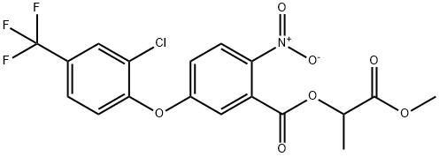 1-methoxy-1-oxopropan-2-yl 5-(2-chloro-4-(trifluoromethyl)phenoxy)-2-nitrobenzoate