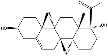 (3BETA)-3,17A-二羟基-D-高孕甾-5-烯-20-酮