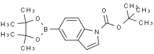 叔-丁基 5-(4,4,5,5-四甲基-1,3,2-二噁硼戊环-2-基)-1H-吲哚-1-甲酸基酯