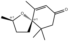 cis-(±)-2,6,10,10-tetramethyl-1-oxaspiro[4,5]dec-6-en-8-one