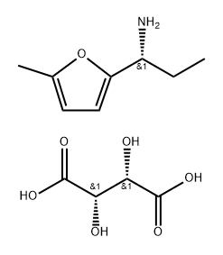 1R)-1-(5-Methyl-2-furyl)-1-propanamine, D-Tartaric acid