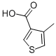 3-Thiophenecarboxylic acid, 4-methyl-