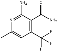 2-胺-6-甲基-4-(三氟甲基)吡啶-3-噁唑甲酰胺