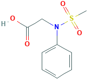 N-(Methylsulfonyl)-N-phenylglycine