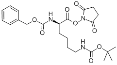 2,5-二氧代吡咯烷-1-基N2-((苄氧基)羰基)-N6-(叔丁氧基羰基)-D-赖氨酸