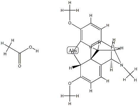 6,7,8,14-tetradehydro-4,5alpha-epoxy-3,6-dimethoxy-17-methylmorphinan acetate