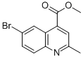 6-BROMO-2-METHYL-QUINOLINE-4-CARBOXYLIC ACID METHYL ESTER