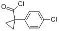 Cyclopropanecarbonyl chloride, 1-(4-chlorophenyl)- (9CI)