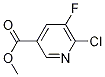 6-chloro-5-fluoropyridine-3-carboxylic acid methyl ester