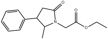 2-(2-甲基-5-氧代-3-苯基吡咯烷基-1-基)乙酸乙酯