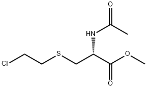 L-Cysteine, N-acetyl-S-(2-chloroethyl)-, methyl ester