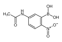 (5-乙酰氨基-2-硝基苯基)硼酸