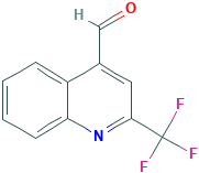 4-Quinolinecarboxaldehyde, 2-(trifluoromethyl)-