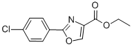 2-(4-CHLORO-PHENYL)-OXAZOLE-4-CARBOXYLIC ACID ETHYL ESTER