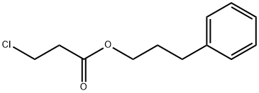 Propanoic acid,3-chloro-, 3-phenylpropyl ester