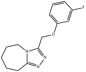 3-(3-fluorophenoxymethyl)-5H,6H,7H,8H,9H-[1,2,4]triazolo[4,3-a]azepine